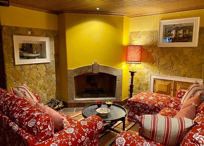 Charm Azenha Dobidos Farm בית חווה Olho Marinho